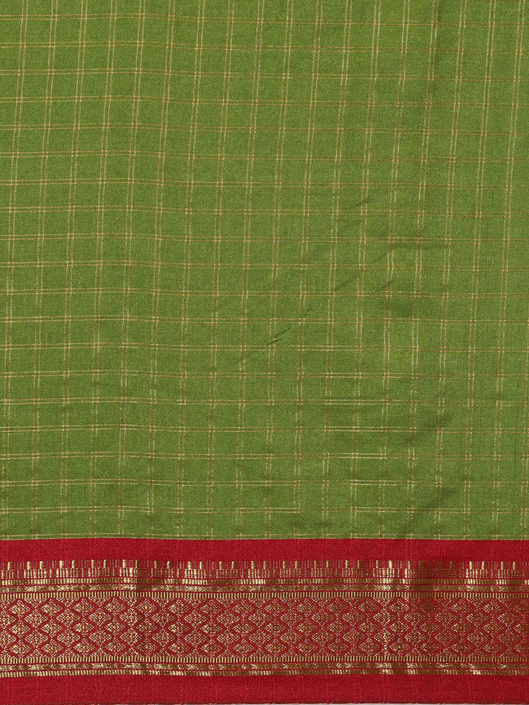 BAHAR : Green Banarasi Silk Saree Silk Saree stylefables   