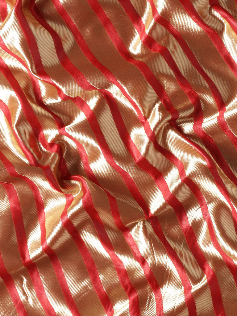 MAYA : Red Banarasi Silk Saree Silk Saree stylefables   