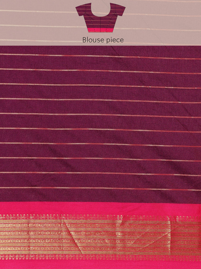 AMBAR : Blue Banarasi Silk Saree Silk Saree stylefables   